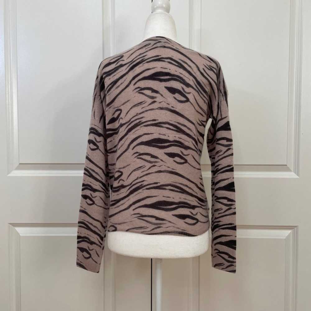 360 Cashmere Tie Front Sweater T-Shirt from 360 C… - image 3