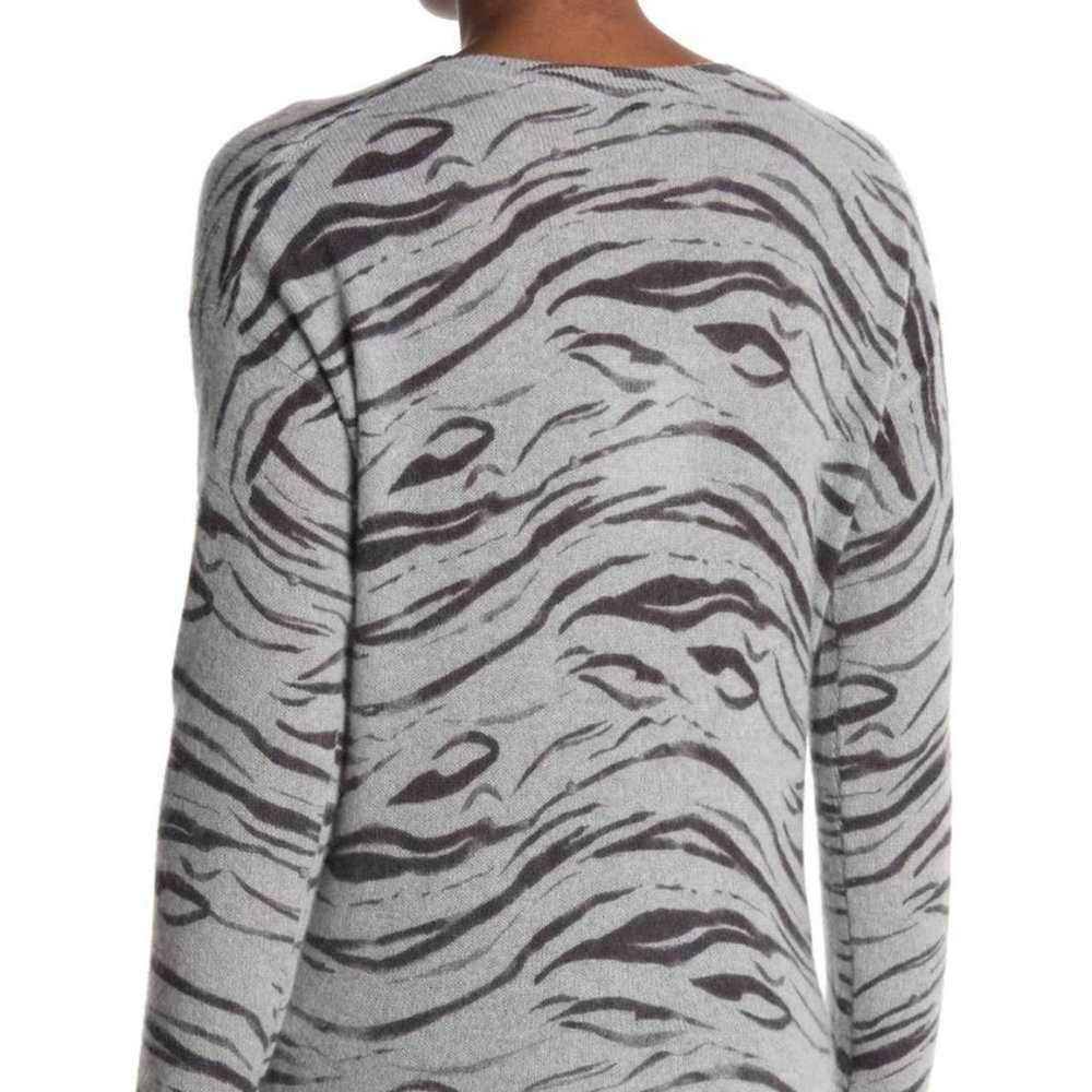 360 Cashmere Tie Front Sweater T-Shirt from 360 C… - image 7