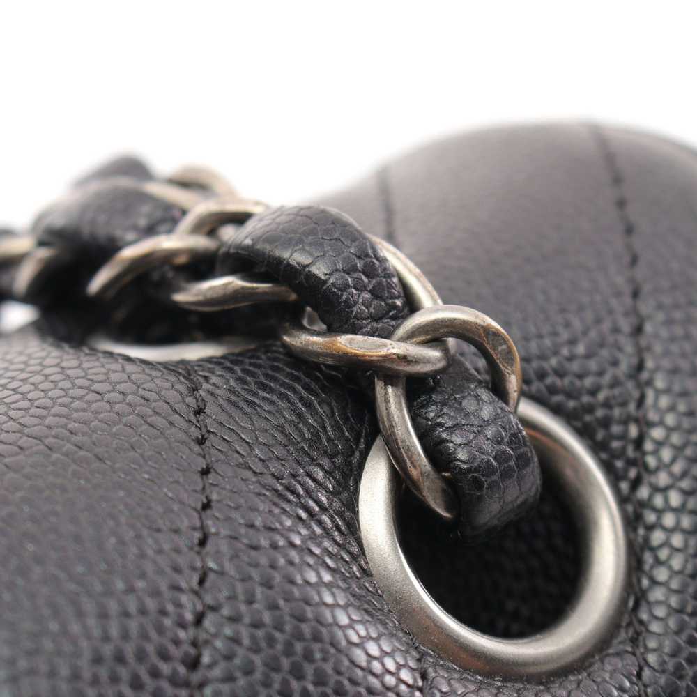 Chanel Chanel Chevron V-Stitch Double Flap Chain … - image 8