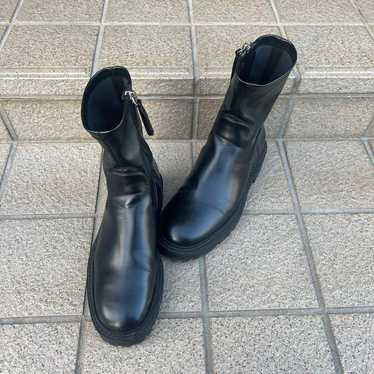 ZARA Side Gore Boots Black