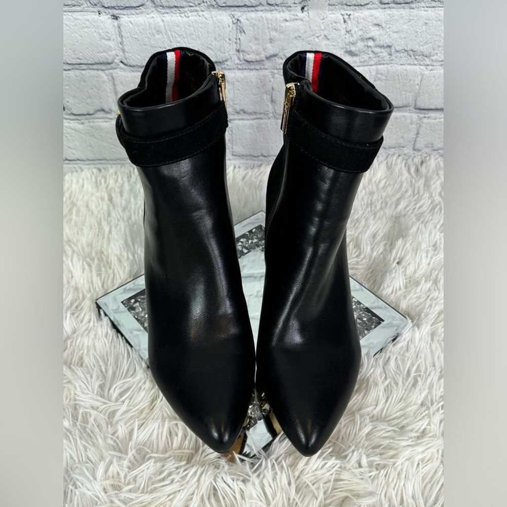 TOMMY HILFIGER Halliri Bootie Black Size 6.5 NEW - image 2