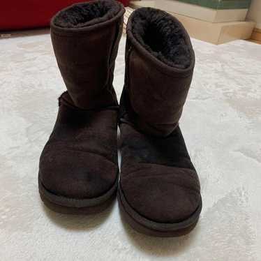 UGG Sheepskin Boots Dark Brown 5825 US5 - image 1