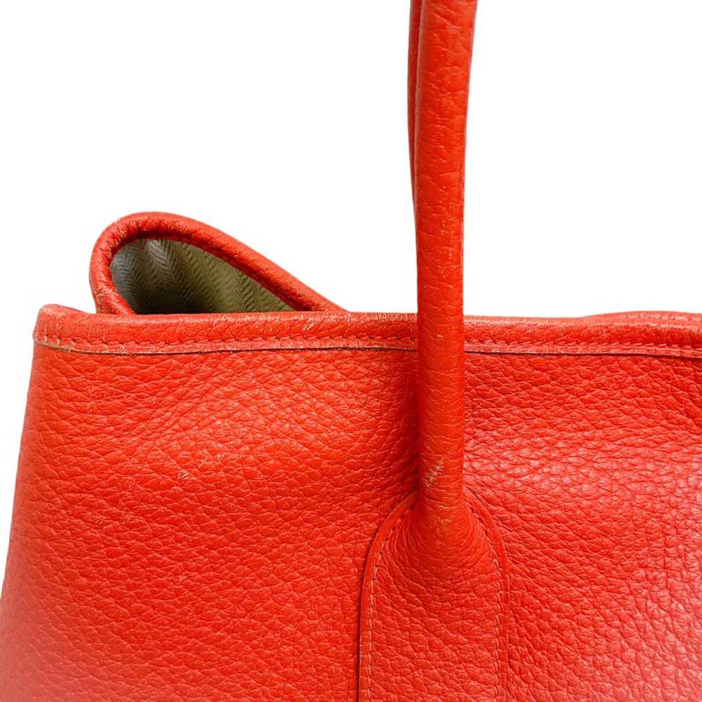 Hermès Garden Party leather tote - image 5