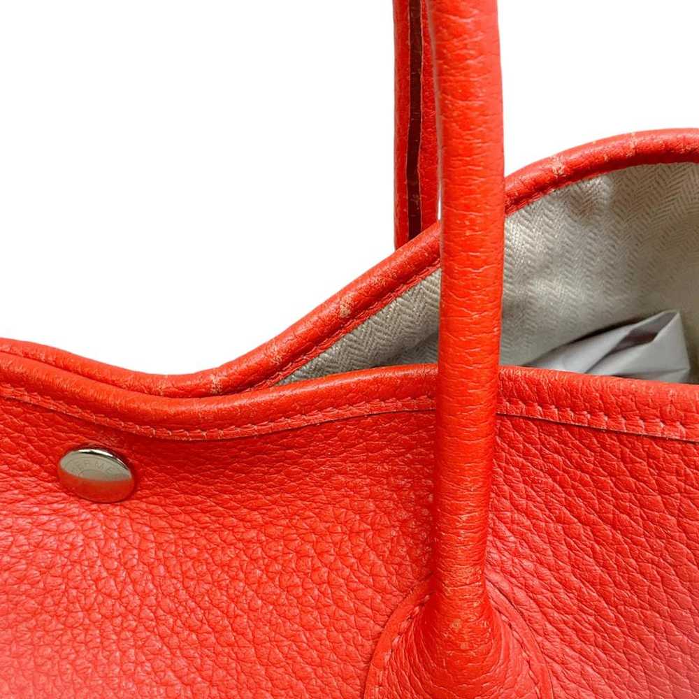 Hermès Garden Party leather tote - image 6