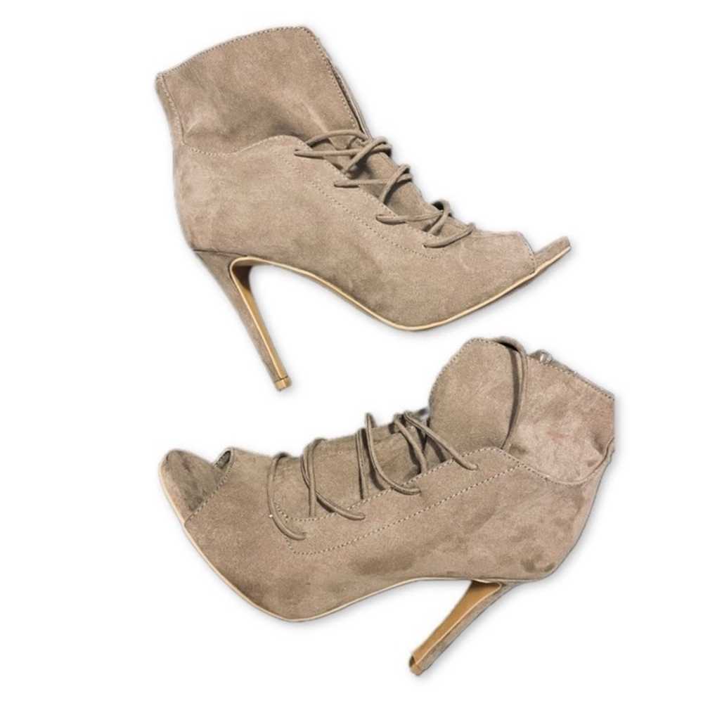 Anne Mitchell Suede Booties - image 1