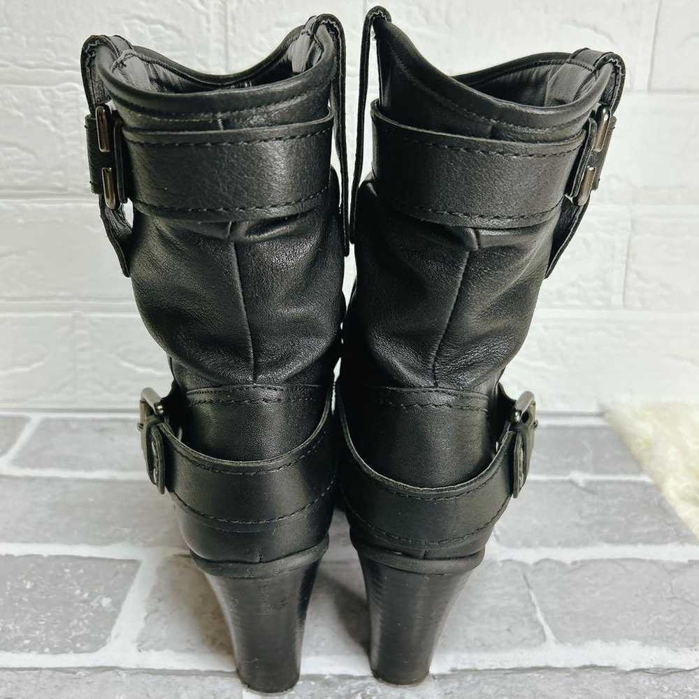 【DIANA】 Nubuck Short Boots Chunky Heel ☆ Engineer… - image 3