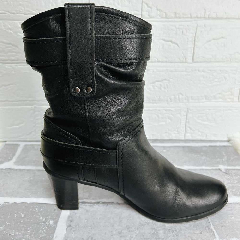 【DIANA】 Nubuck Short Boots Chunky Heel ☆ Engineer… - image 4