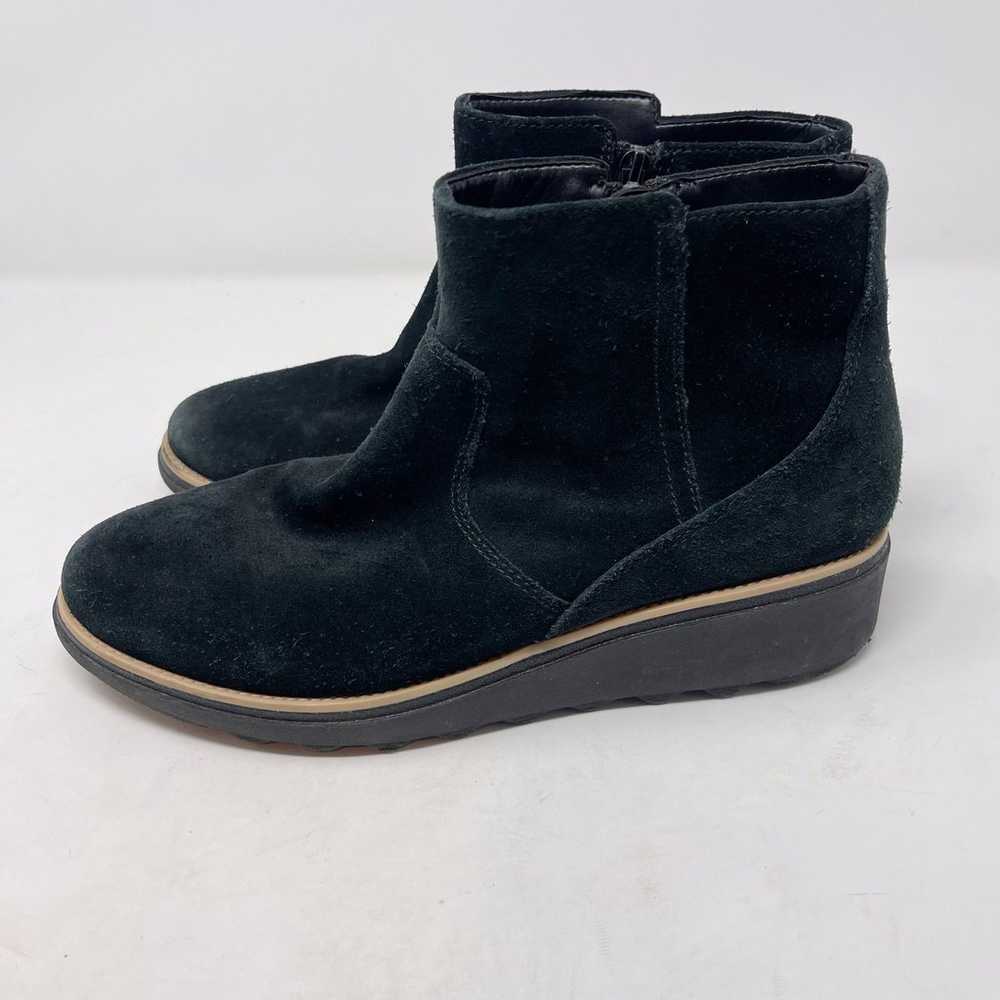 Clarks Womens 9.5 Black Sharon Swing Ankle Boot S… - image 3