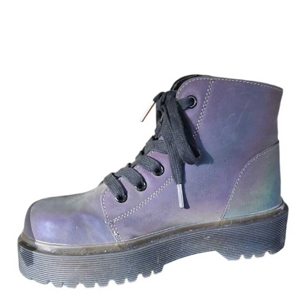 YRU Slayr Reflective Combat Boots NEW Size 7 - image 2