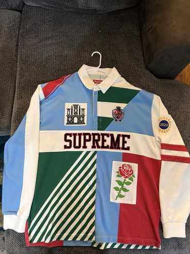 トップス Supreme Rose Rugby Polo FW23 Size M Supreme Rose Rugby (FW23) - $158