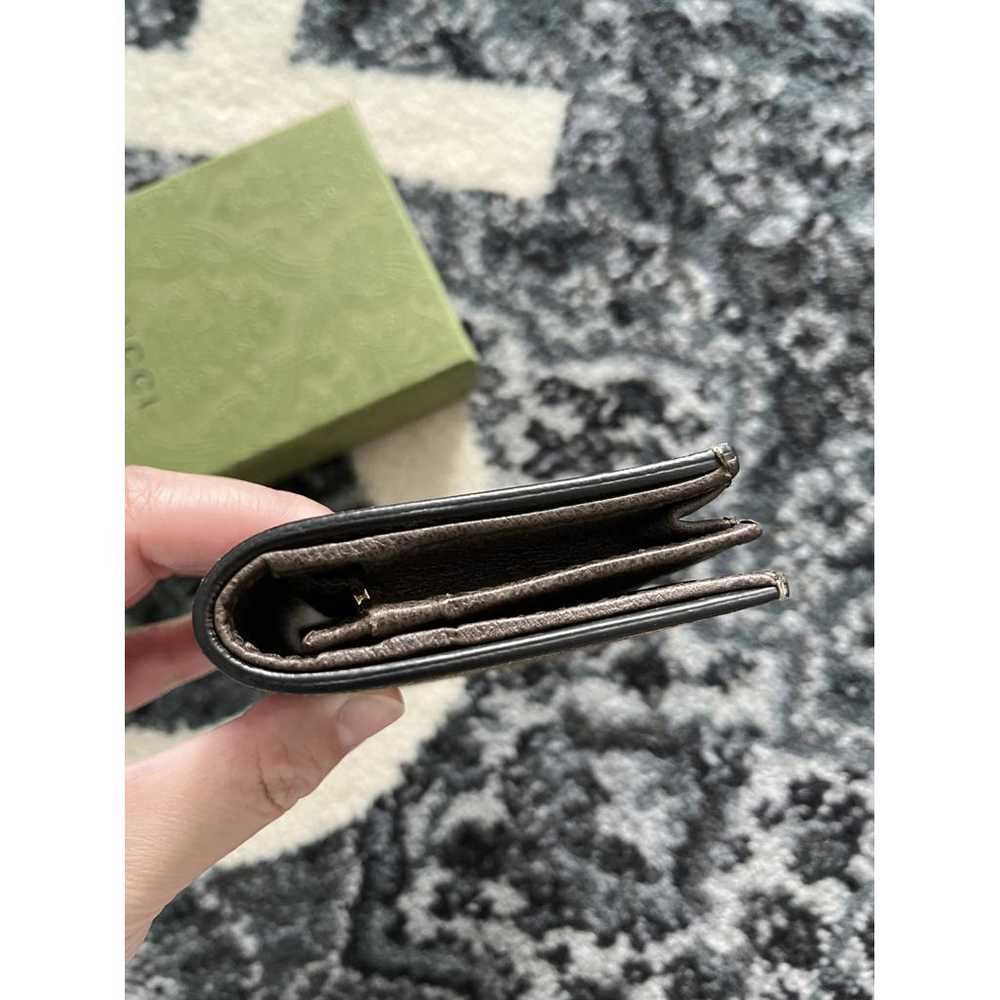 Gucci Leather card wallet - image 4