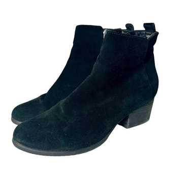 Blondo Boots Iris Waterproof Suede Leather Heel An