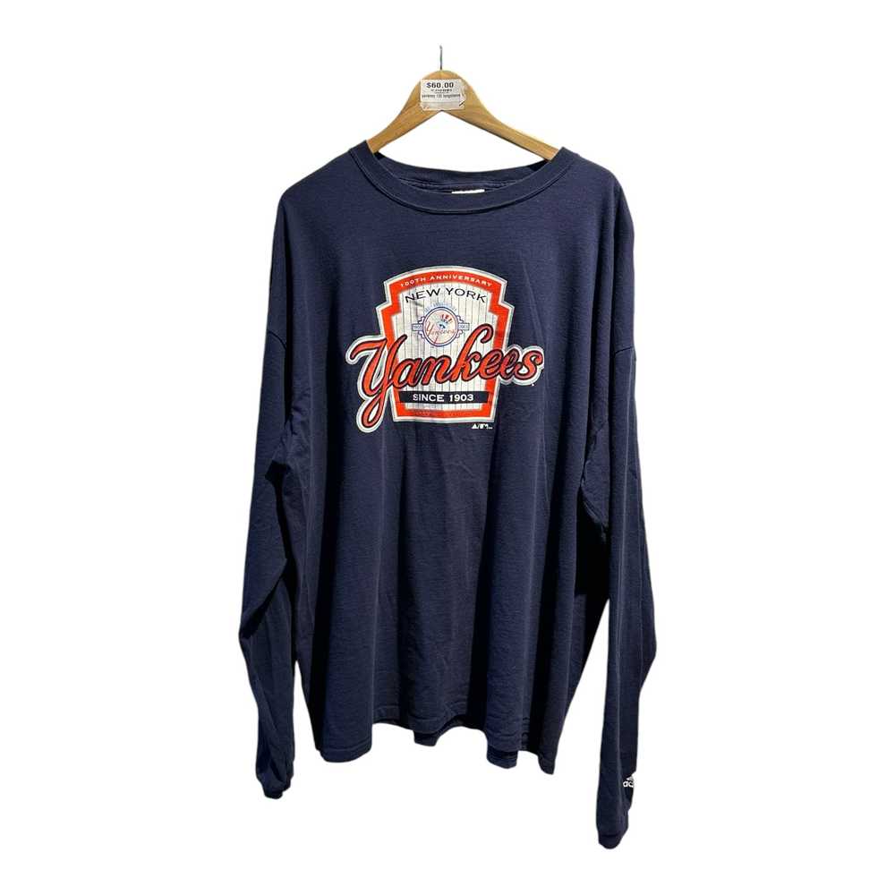 2003 Yankees 100th Anniversary Long Sleeve 2X - image 3