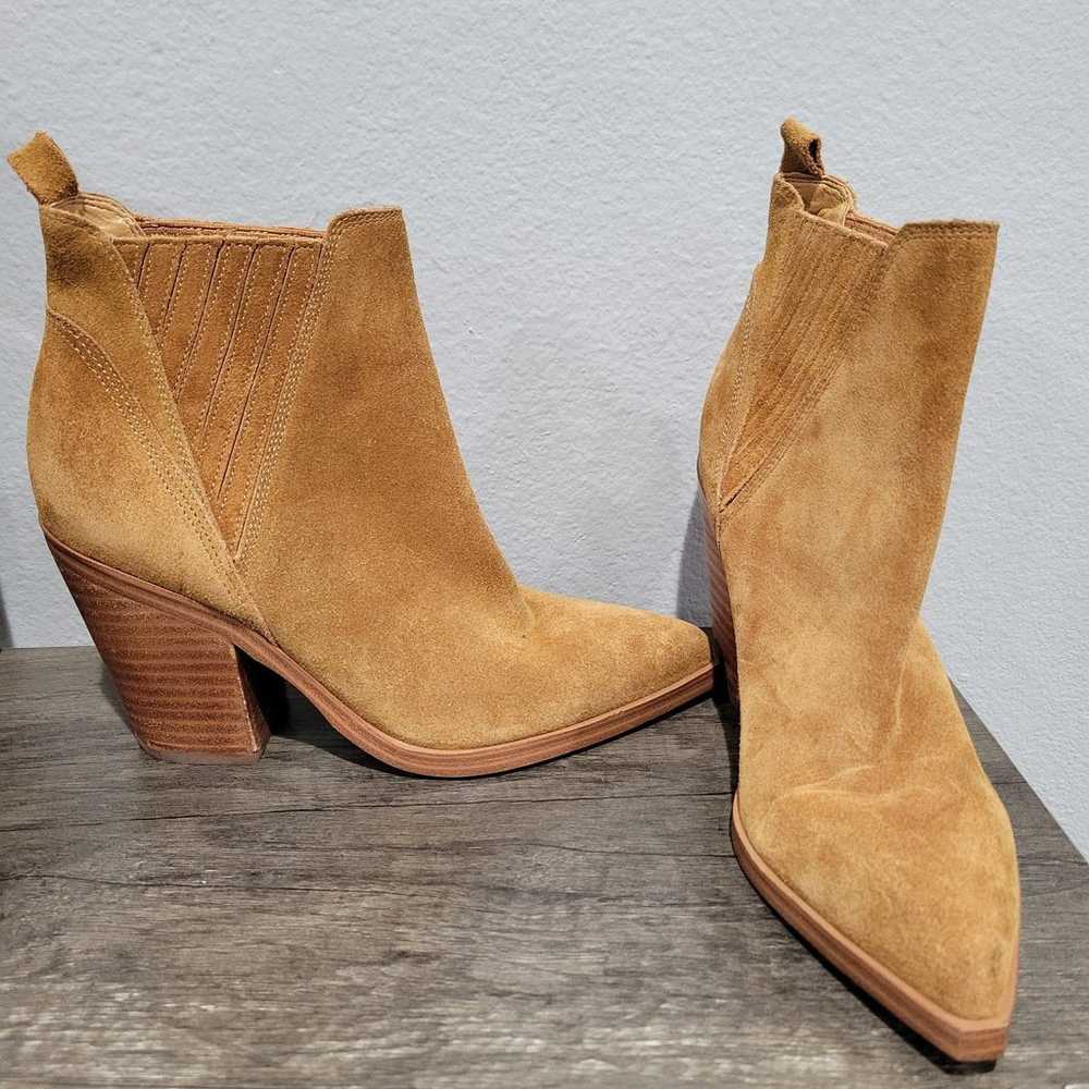 NWOT Marc Fisher Suede Alva Boots - image 3