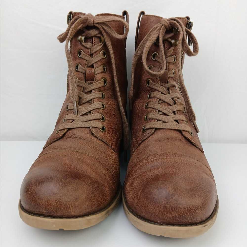 Tara M SZ 8.5 Harlow Brown Soft Leather Lace Up B… - image 6