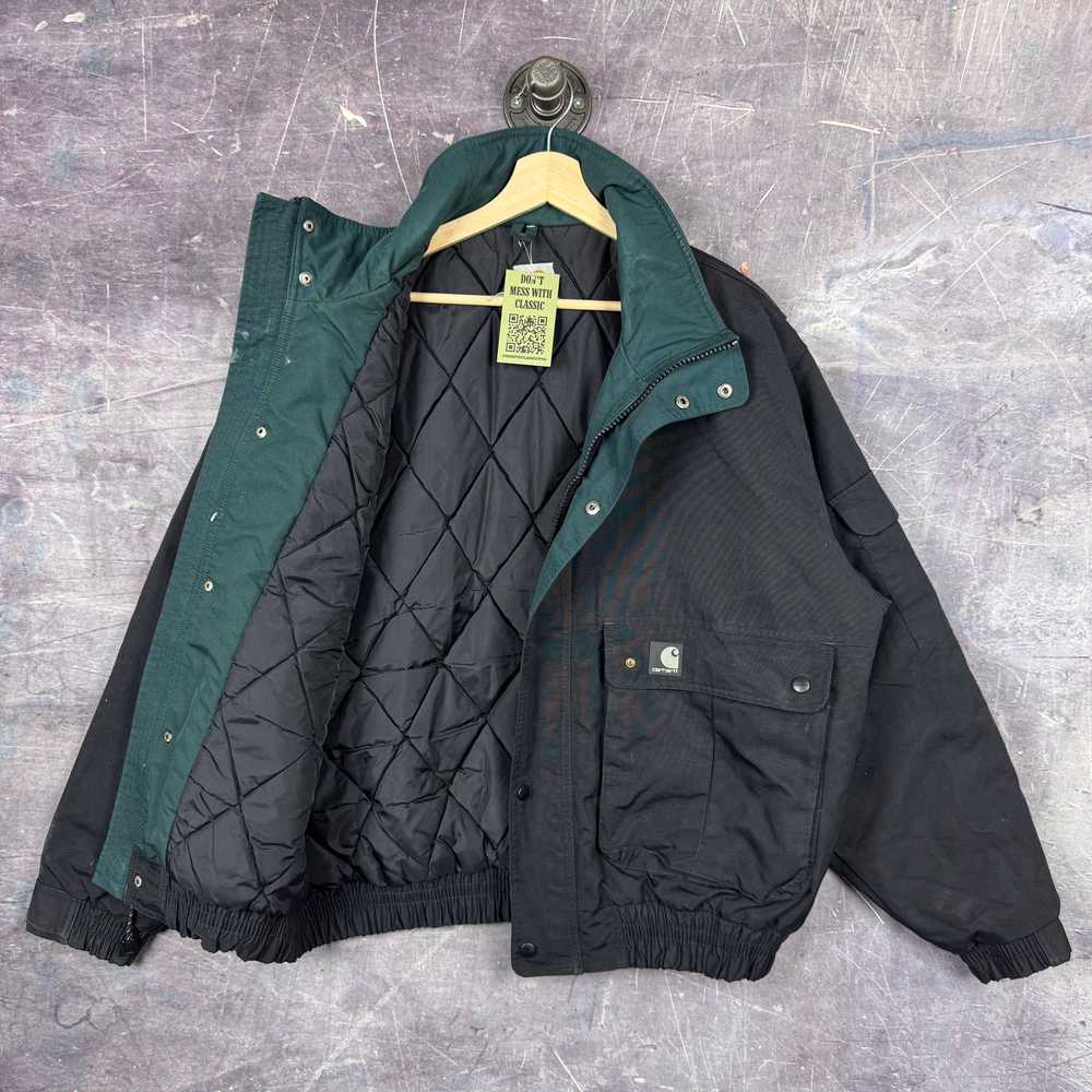 Carhartt × Streetwear × Vintage 00's Black Green … - image 6