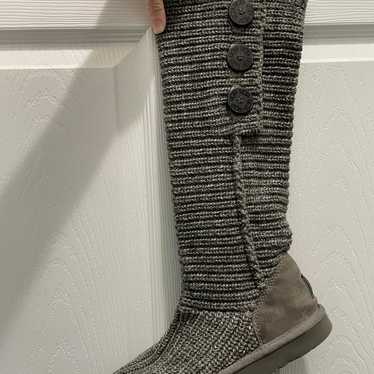 UGG Classic Cardy knit tall boots