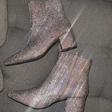 Betsy Johnson sparkly boots