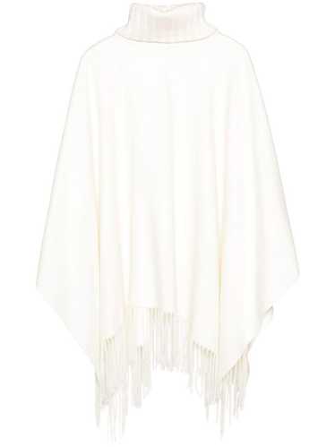 Fabiana Filippi WOOL AND SILK BLEND CAPE - image 1