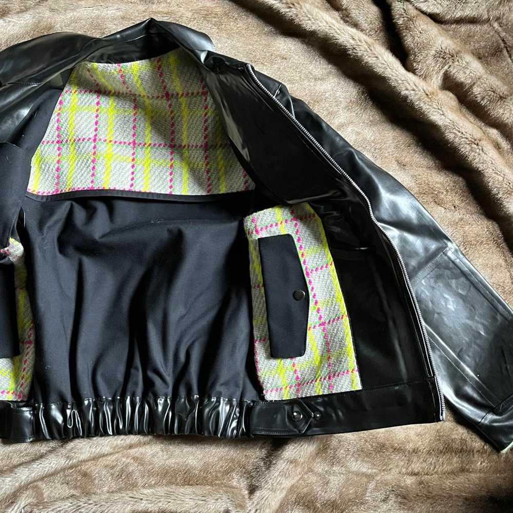 La fetiche Vegan leather biker jacket - image 3