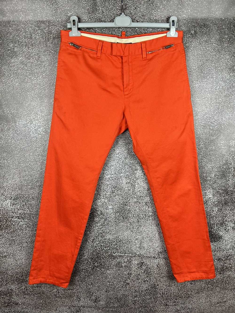 Designer × Dsquared2 Dsquared2 men’s orange casua… - image 1