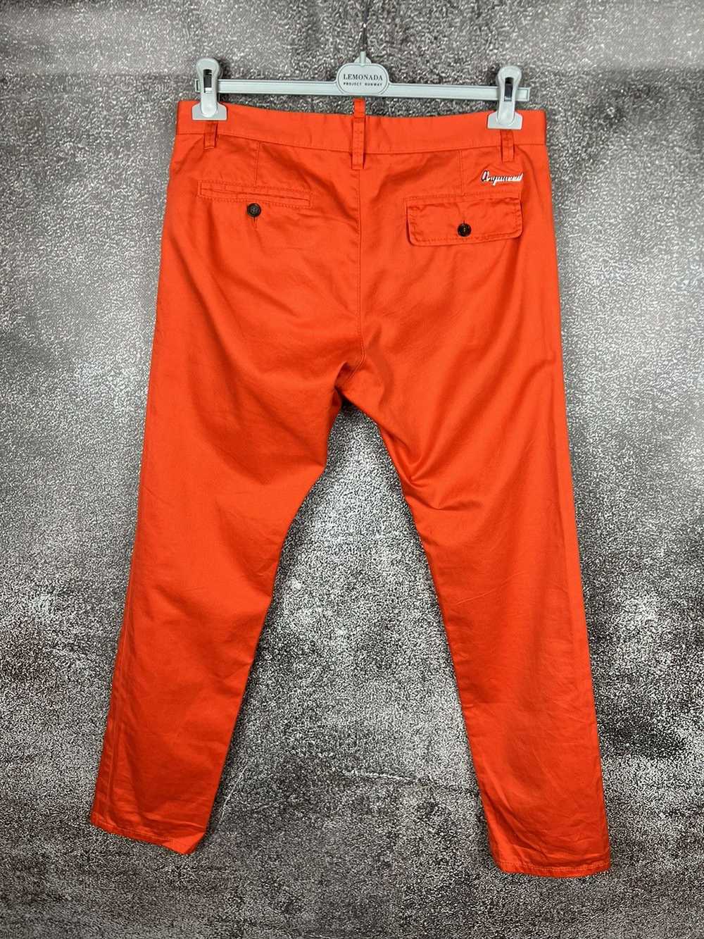 Designer × Dsquared2 Dsquared2 men’s orange casua… - image 2