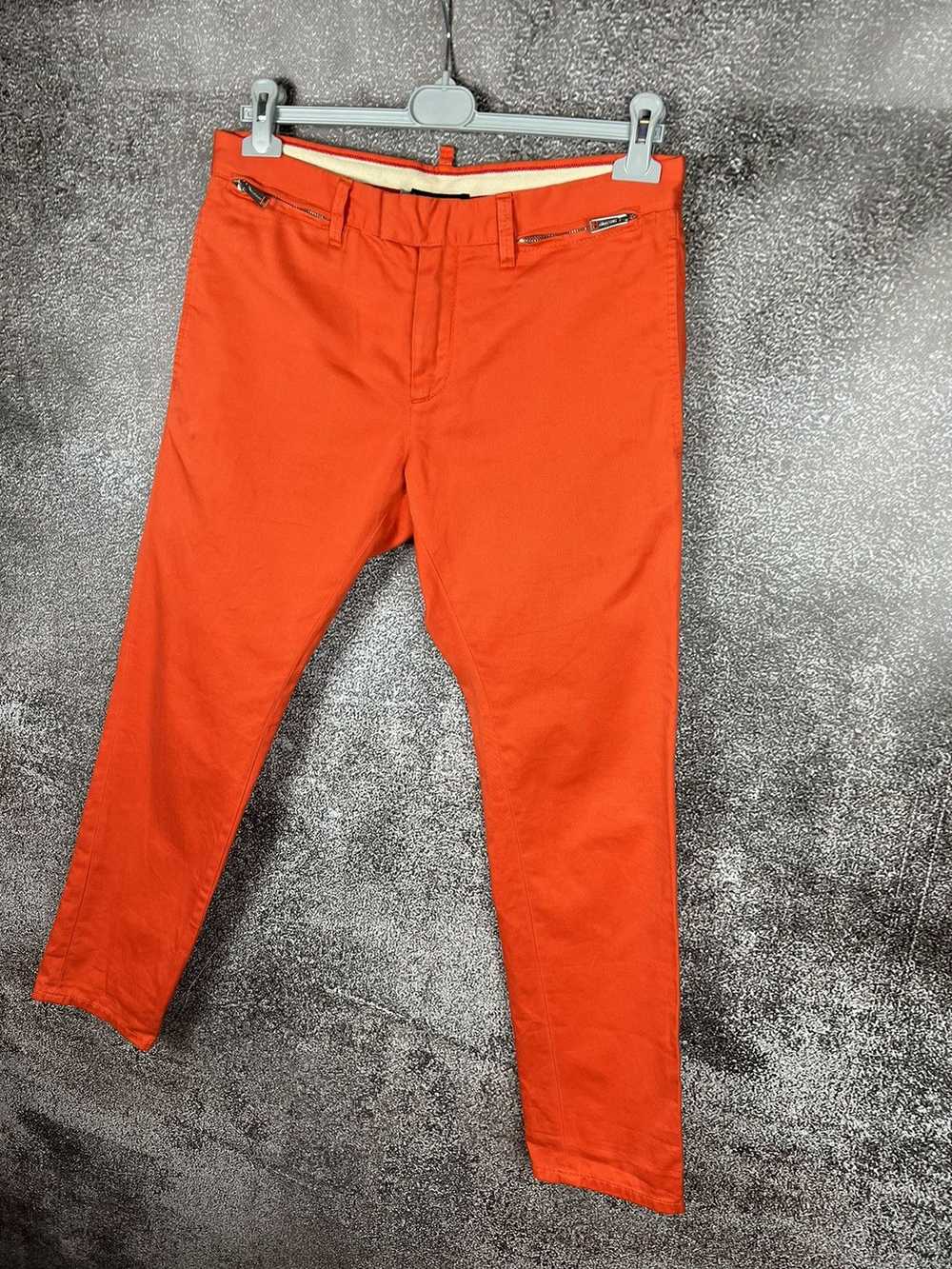 Designer × Dsquared2 Dsquared2 men’s orange casua… - image 4