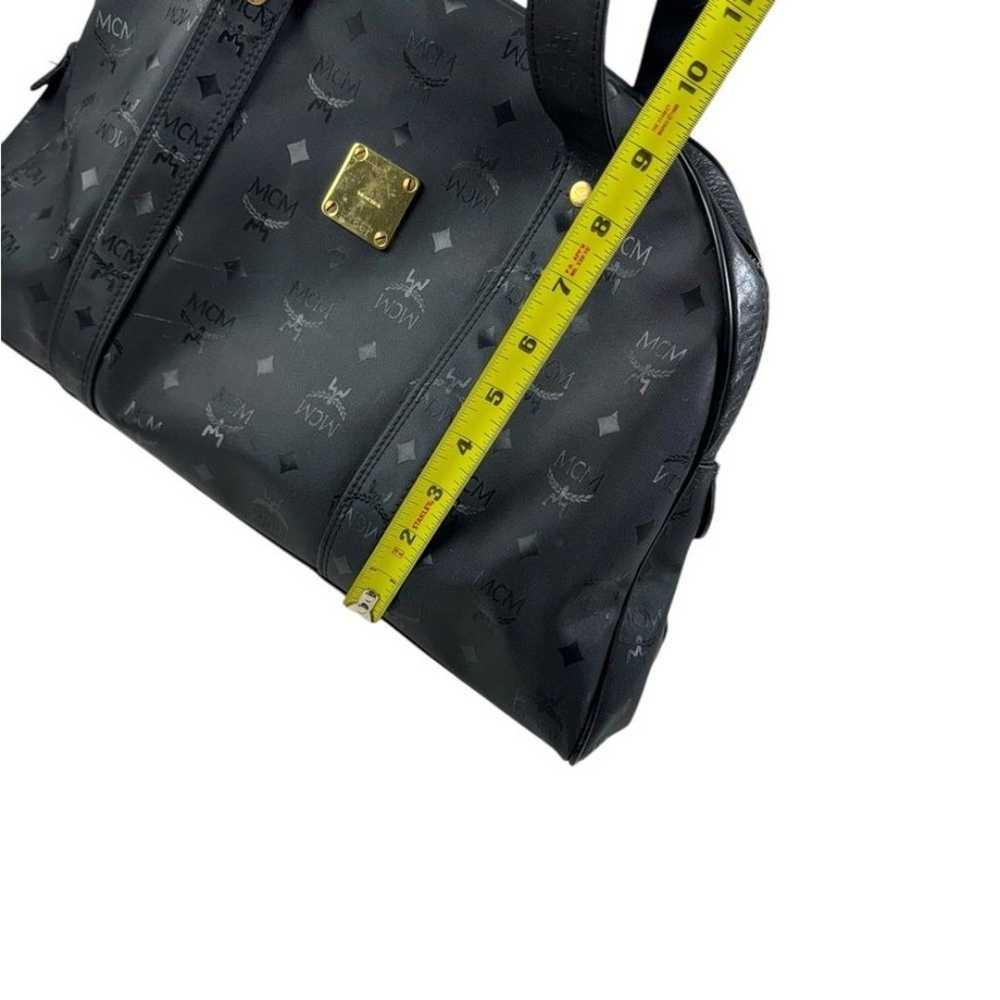 MCM(Vintage Beauty)Visetos Dome Zip black - image 11