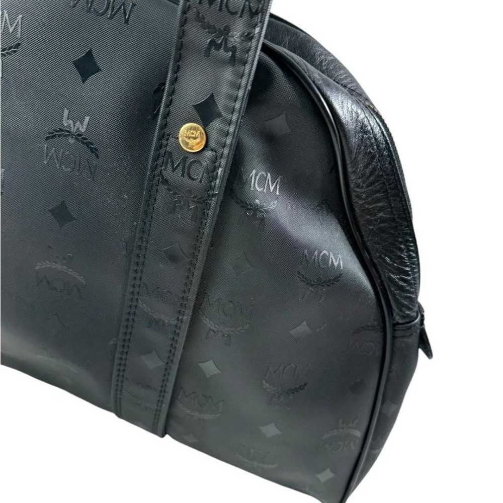 MCM(Vintage Beauty)Visetos Dome Zip black - image 9