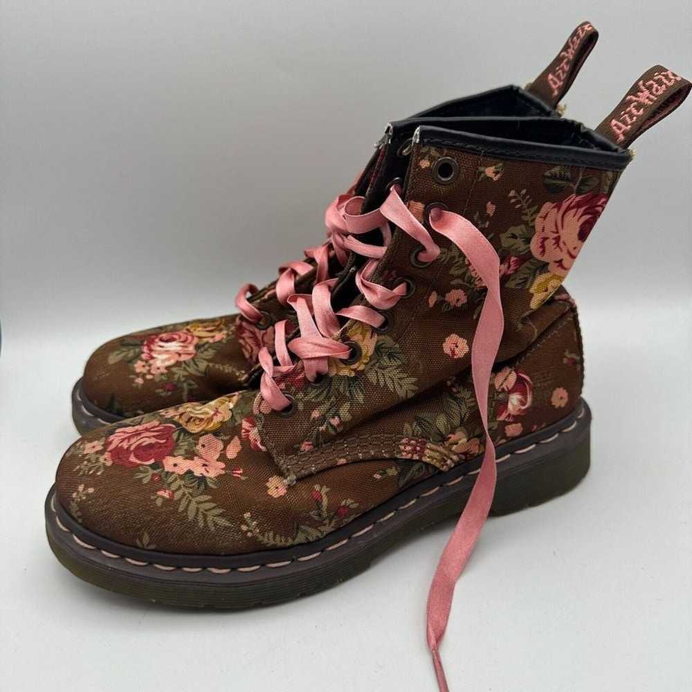 Dr. Martens 1460 Victorian Flowers 11821 Ankle Bo… - image 1