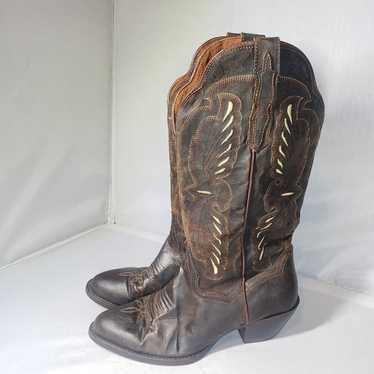 Dan Post  Tillie Western Boots Round Toe W7.5 - image 1