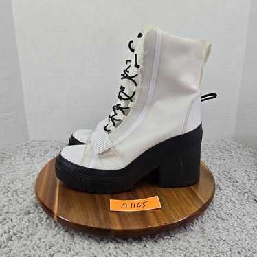 Converse CTAS All Star GR 82 White Black Platform… - image 1