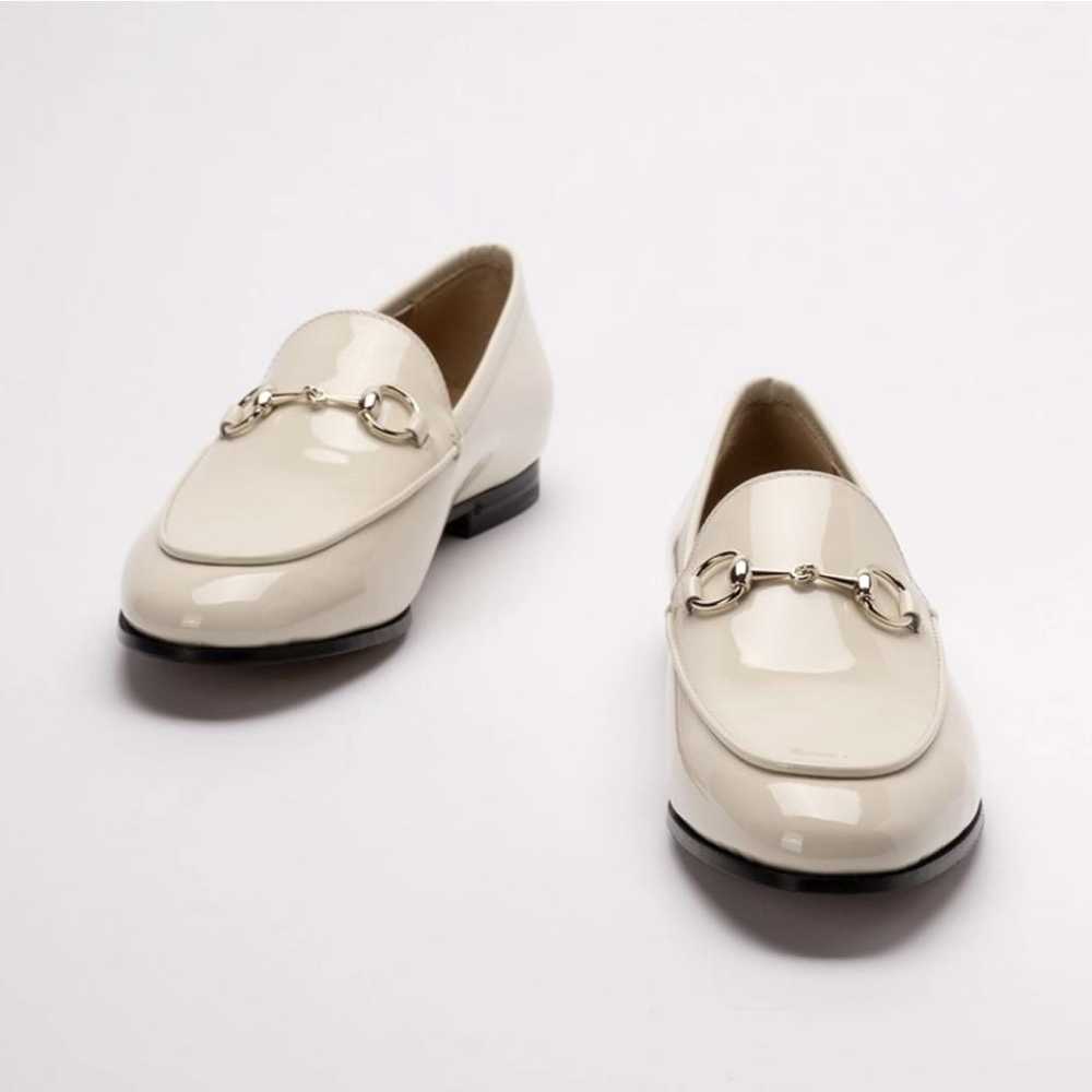 Gucci Jordaan leather flats - image 3