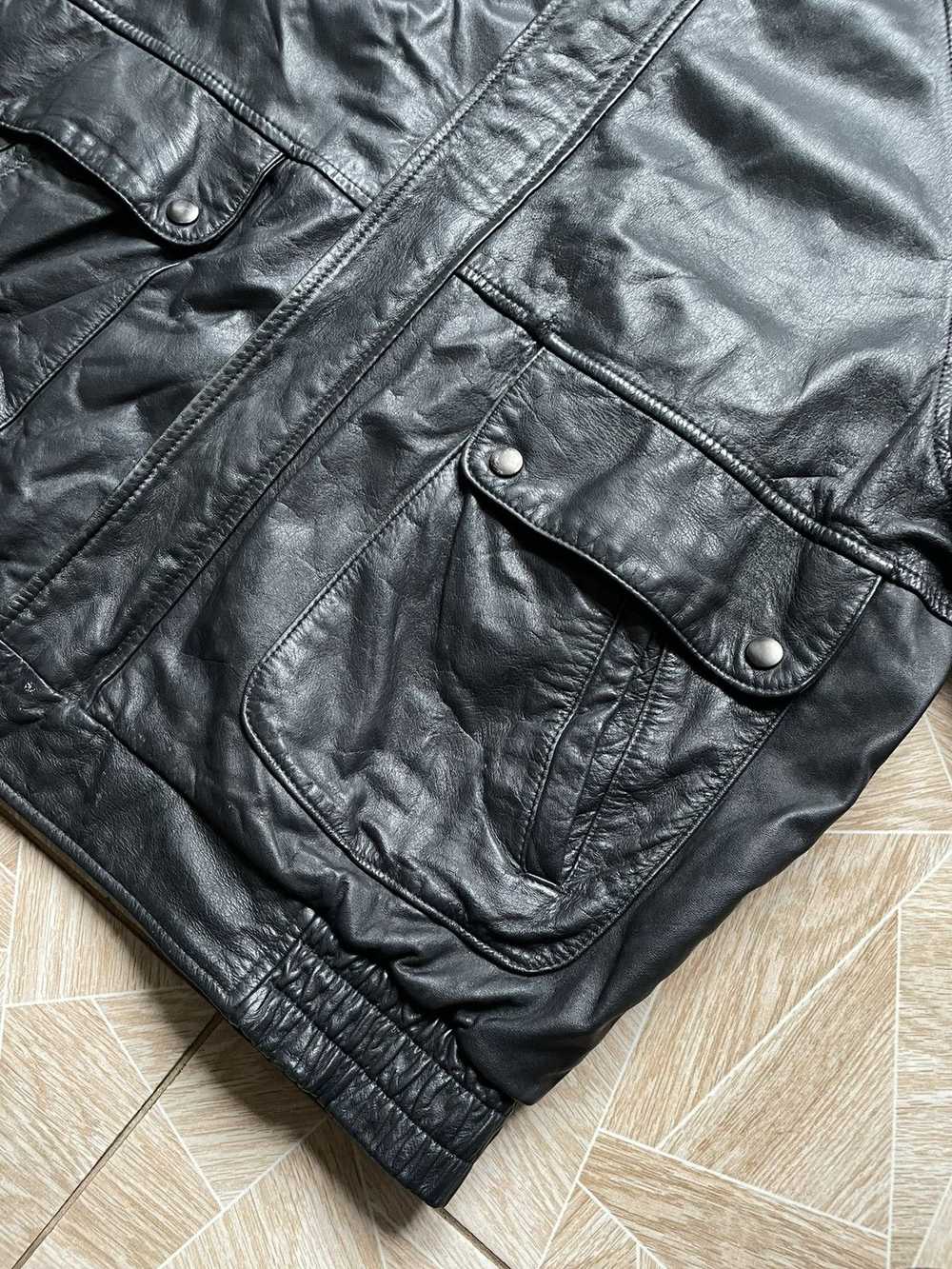 Japanese Brand × Leather Jacket × Vintage Vintage… - image 3