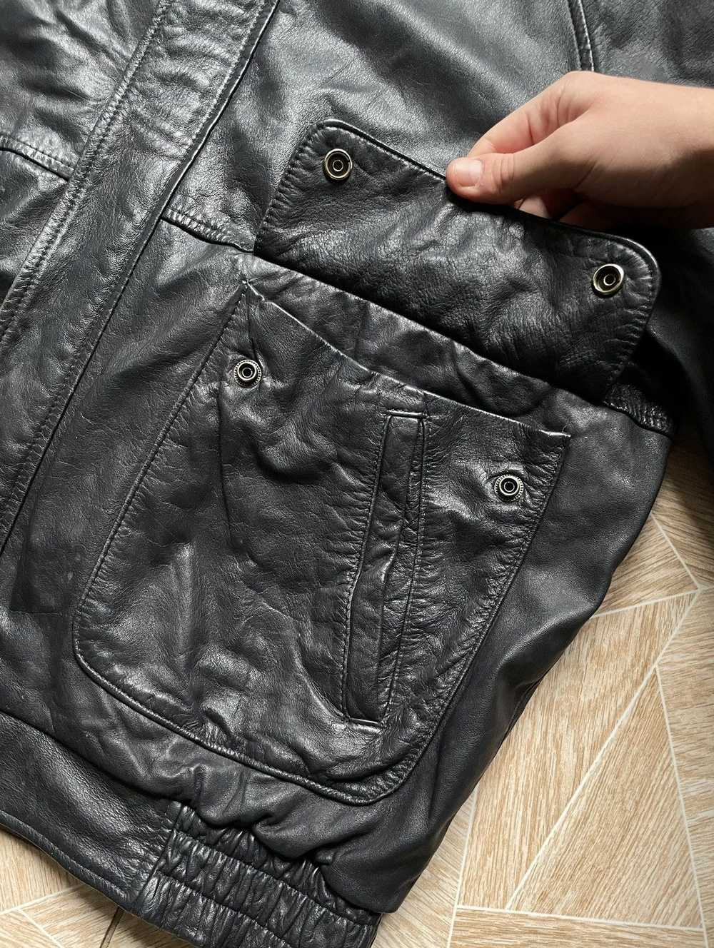 Japanese Brand × Leather Jacket × Vintage Vintage… - image 4