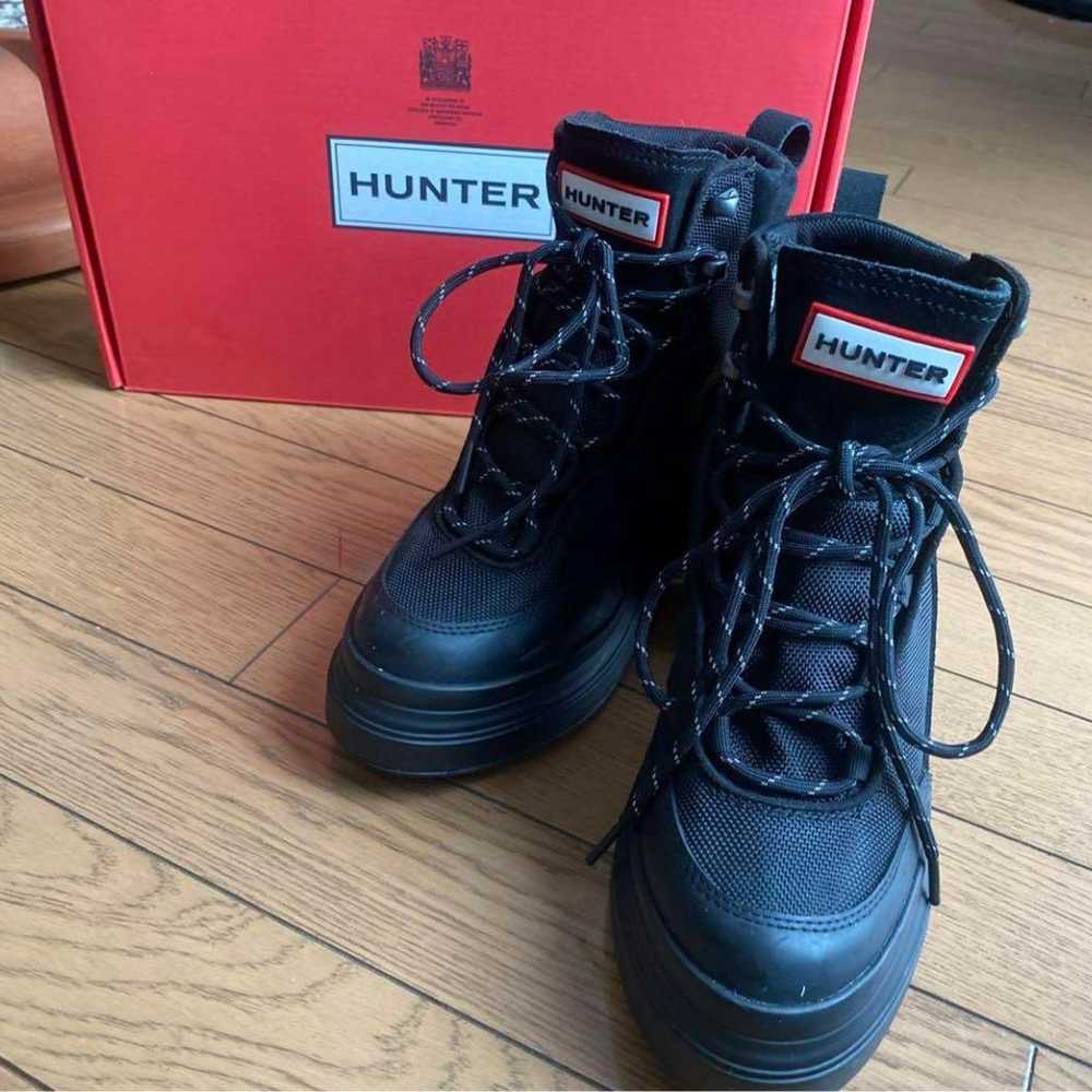 HUNTER High-cut Boots Black - image 1