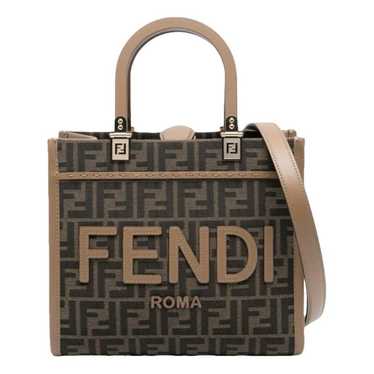 Fendi Sunshine leather tote