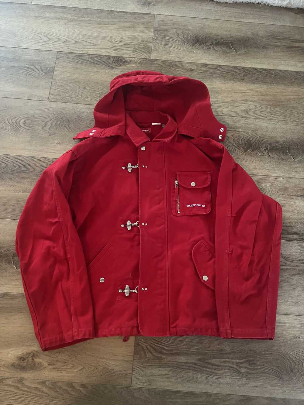 Supreme Supreme Washed Canvas Lobster Clip Jacket - image 1