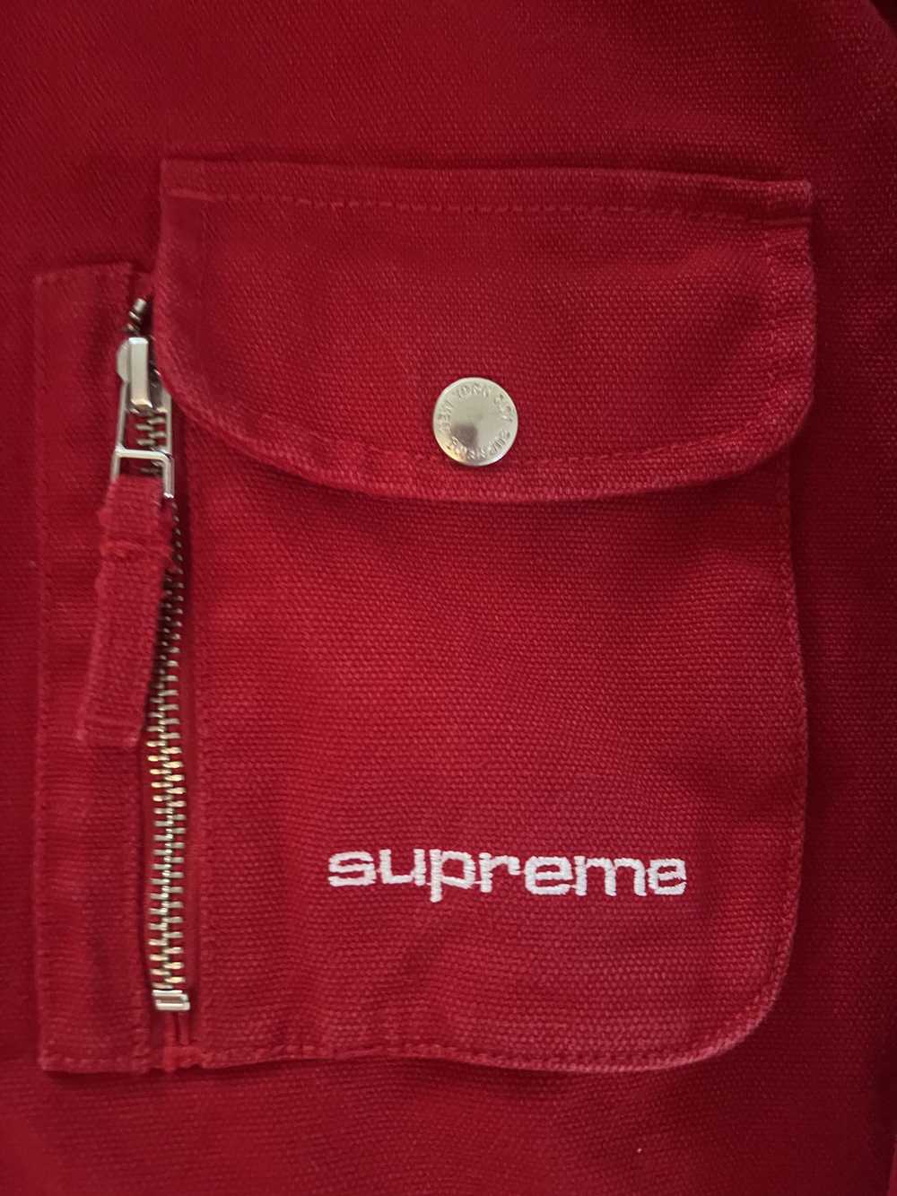 Supreme Supreme Washed Canvas Lobster Clip Jacket - image 3