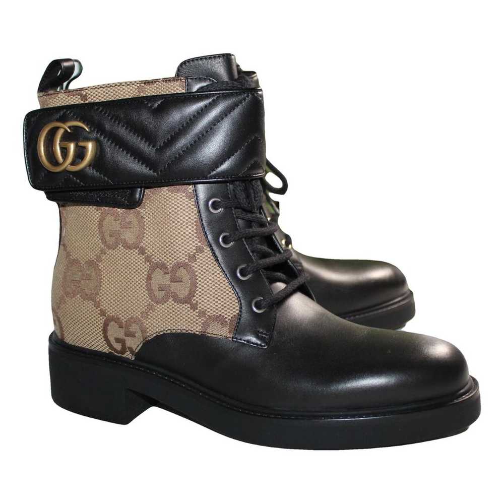 Gucci Leather boots - image 1