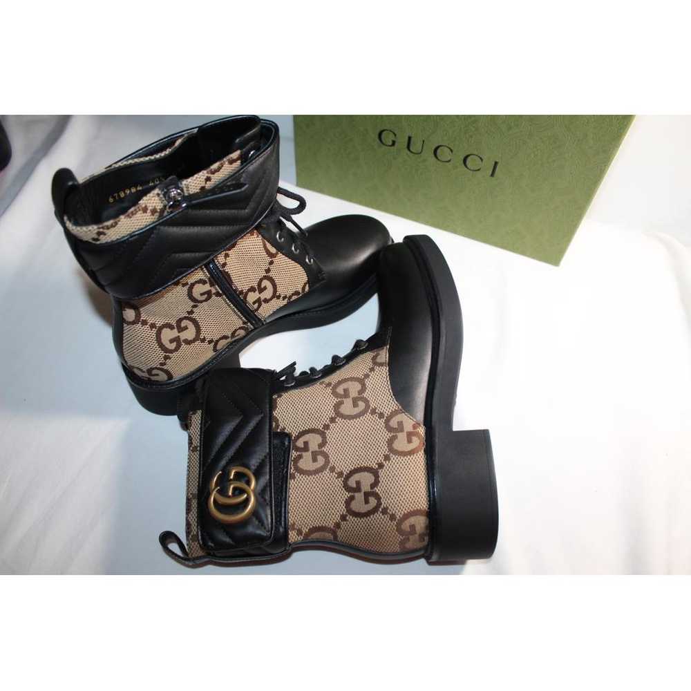 Gucci Leather boots - image 5