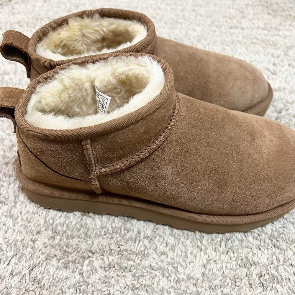 【Excellent condition】UGG Sheepskin Boots 24.0 Cla… - image 3