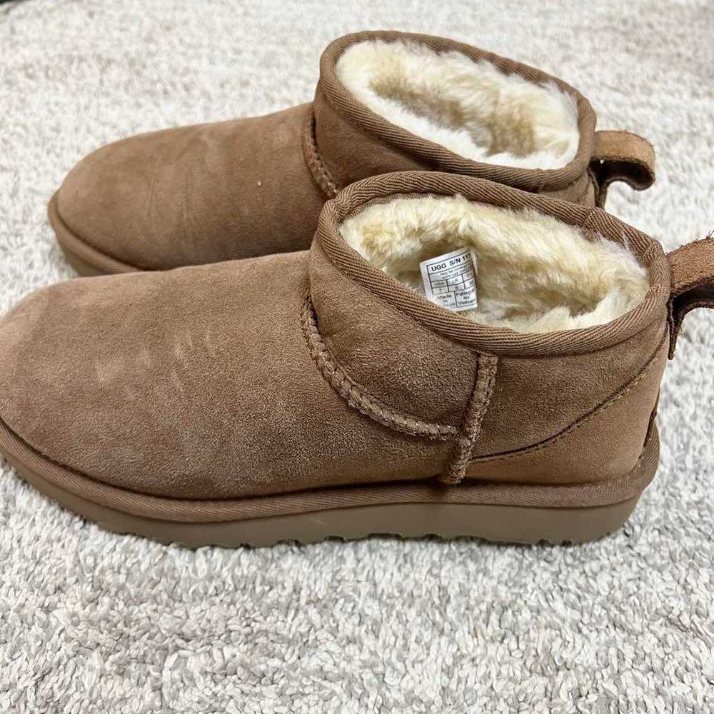 【Excellent condition】UGG Sheepskin Boots 24.0 Cla… - image 4