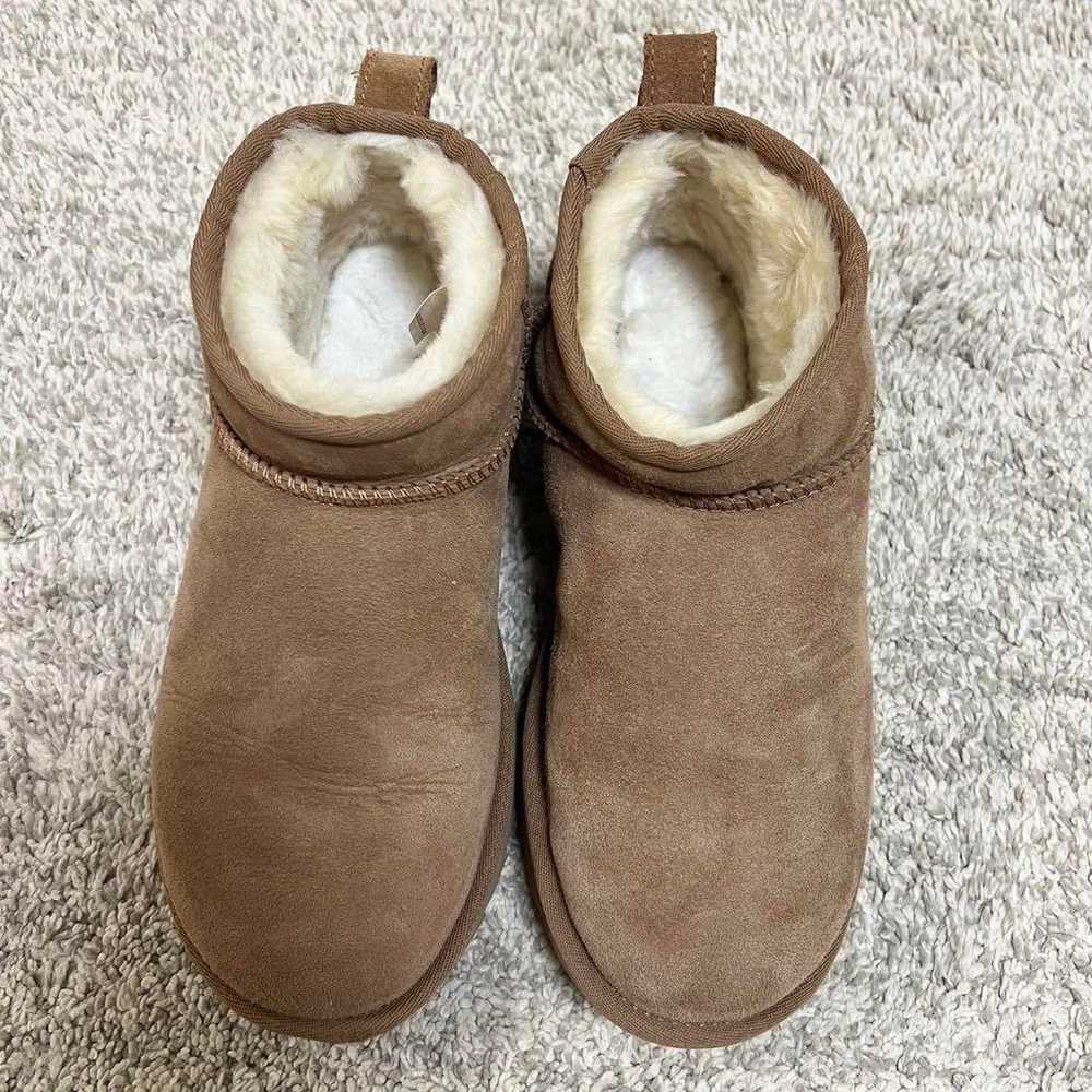 【Excellent condition】UGG Sheepskin Boots 24.0 Cla… - image 5