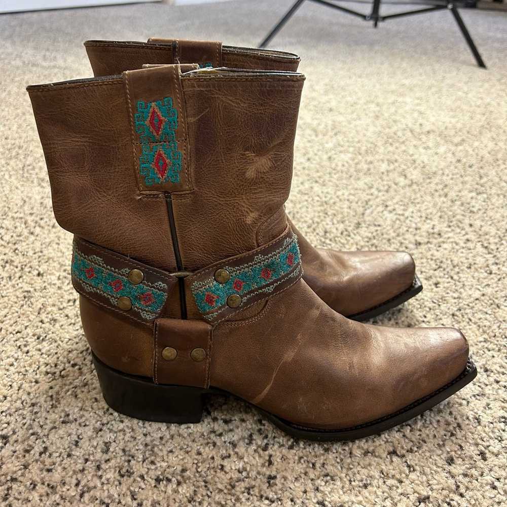 Old Gringo Yippee Kiyay Womens Boots Size 6.5 Sho… - image 10