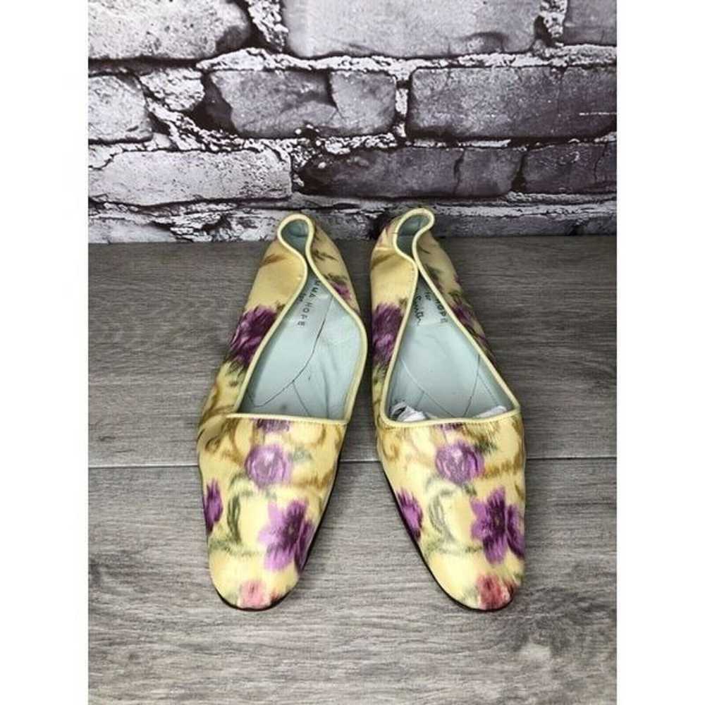 Emma Hope for Paul Smith Yellow Silk Purple Flora… - image 11