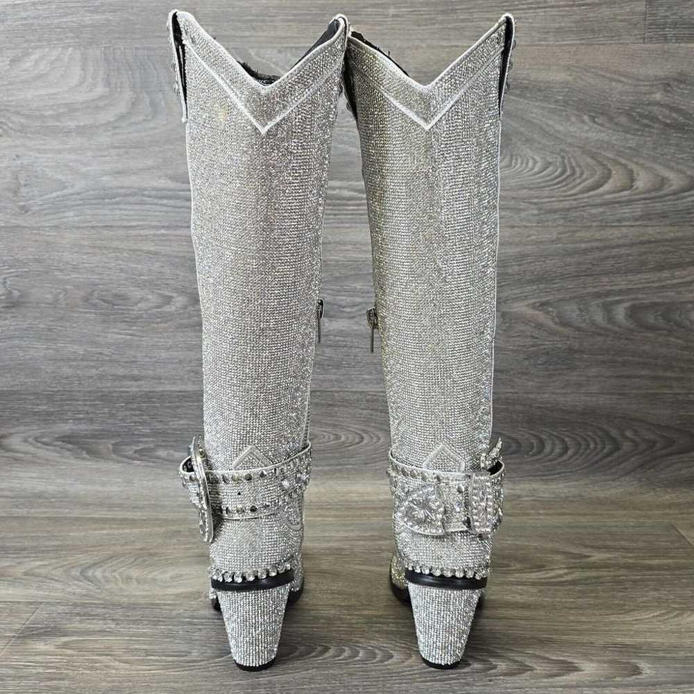 Dollskill Club Exx Sheriff Shine Silver Knee High… - image 10