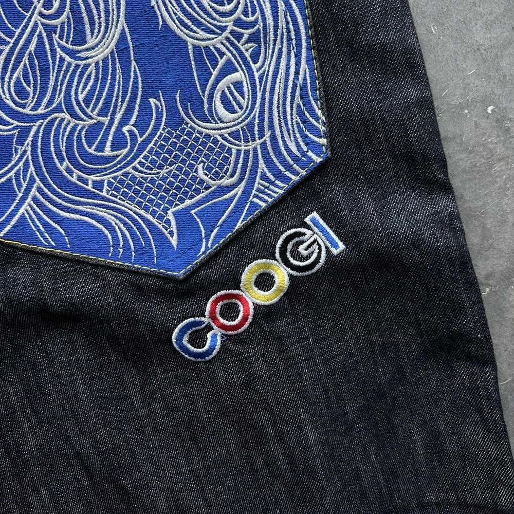 Coogi × Jnco × Vintage Crazy Y2K Baggy Coogi Jort… - image 8