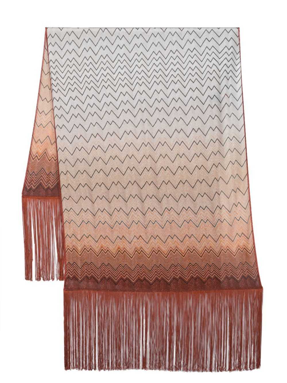 Missoni ZIG-ZAG MOTIF SCARF - image 1