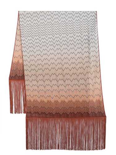 Missoni ZIG-ZAG MOTIF SCARF - image 1